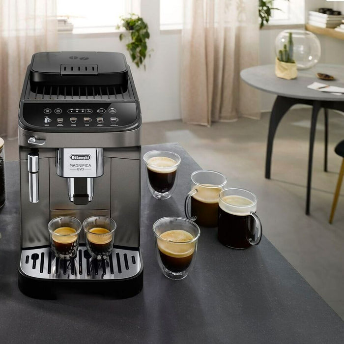 Aparat de cafea superautomat DeLonghi ECAM 290.42.TB Negru Titaniu 1450 W 15 bar 250 g 2 Hrníčky 1,8 L