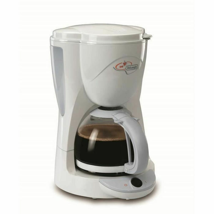 Cafetieră cu Filtru DeLonghi ICM2.1 Alb 1000 W