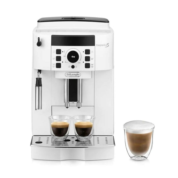 Aparat de cafea superautomat DeLonghi ECAM 21.117 W Alb 1450 W 15 bar 2 Hrníčky 1,8 L