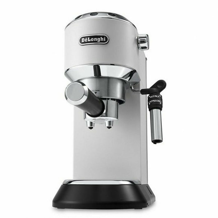 Cafetieră Express cu Braț DeLonghi EC 685.W 15 bar Alb Negru Argintiu 1300 W 1350 W 1 L 1,1 L