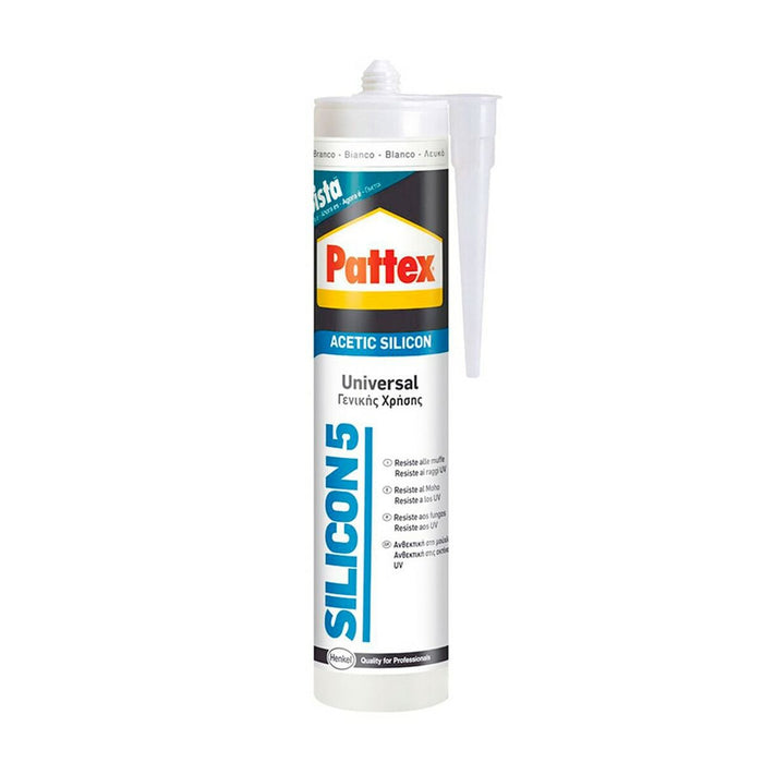 Silicon Pattex Silicon 5 Universal Alb 280 ml