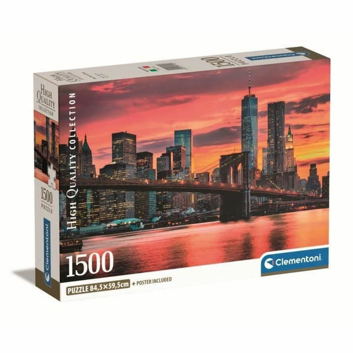 Puzzle Clementoni East River at Dusk 1500 Piese