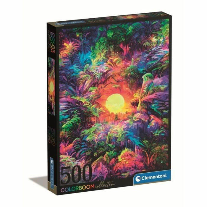 Puzzle Clementoni Colorboom Psychedelic Jungle 500 Piese