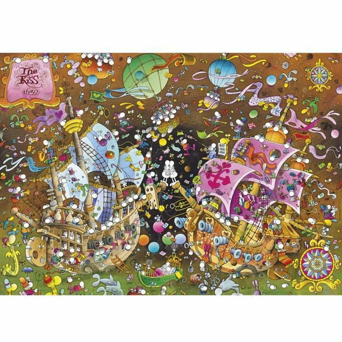 Puzzle Clementoni Mordillo The Kiss (6000 Piese)