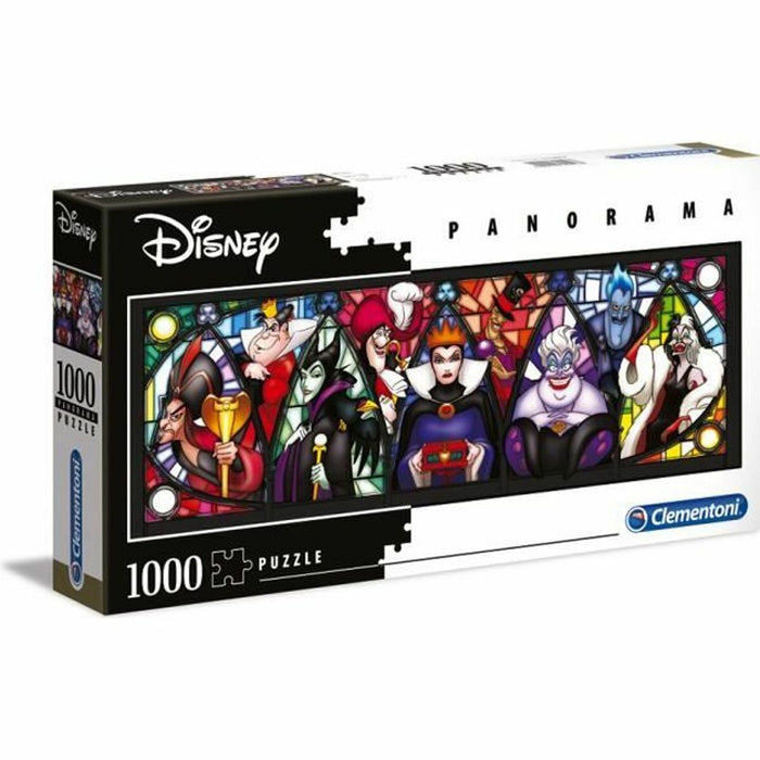 Puzzle Clementoni Villains 1000 Piese Panoramic Disney