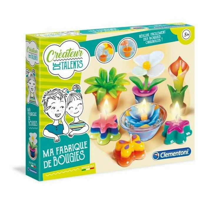 Set de Lucru Manual Clementoni My Candle Factory