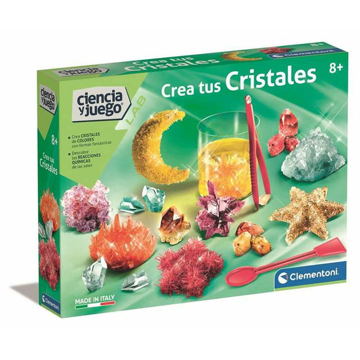 Joc Educativ Clementoni Crea tus Cristales 37 x 28,1 x 6,5 cm (ES)