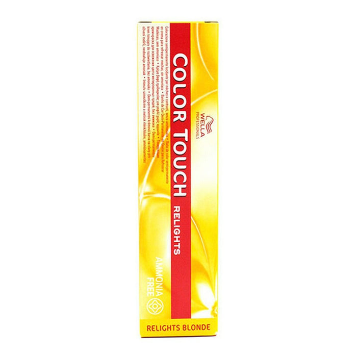 Vopsea Permanentă Color Touch Relights Wella Nº 18 (60 ml) (60 ml)