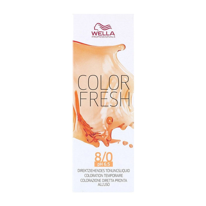 Vopsea Semipermanentă Color Fresh Wella Color Fresh Nº 8/0 (75 ml)