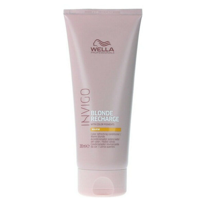 Balsam Nuanțator pentru Păr Blond Invigo Blonde Recharge Wella (200 ml)