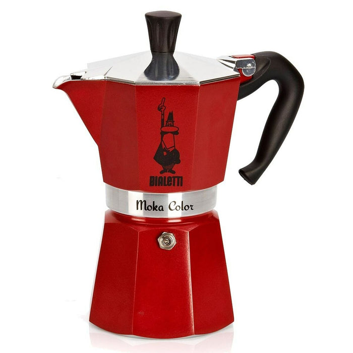 Cafetieră Italiană Bialetti Moka Express Roșu Aluminiu 6 Cești