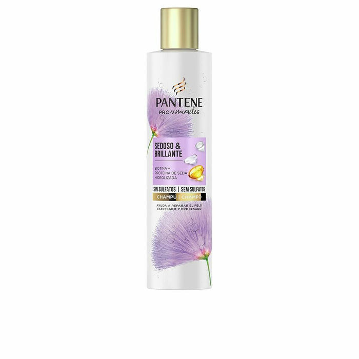 Șampon Pantene Miracle Sedoso Brillante Finisare mătăsoasă 225 ml