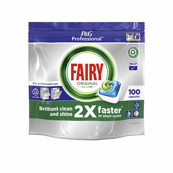 Pastile pentru Mașina de spălat vase Fairy Toate într-unul Original (100 Capsule)
