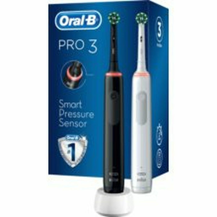 Perie de Dinți Electrică Braun D505.533.3H Alb Negru
