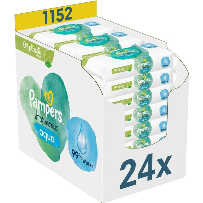 Șervețele Umede Pampers Harmonie 48 Piese