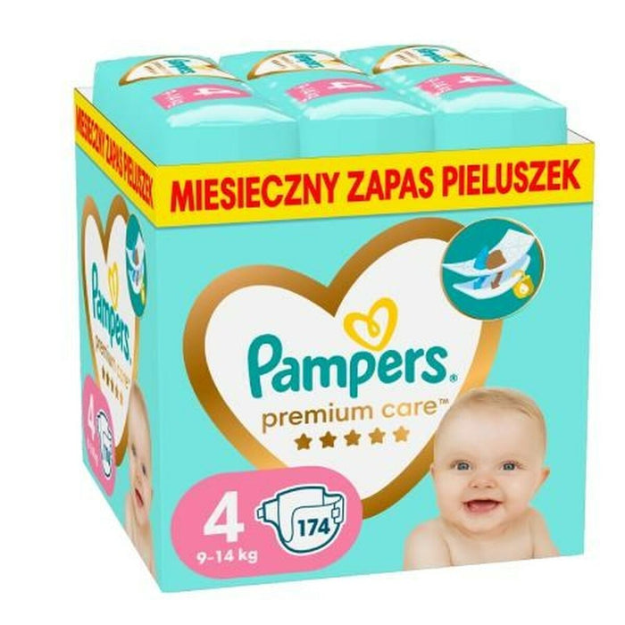 Scutece de unică folosință Pampers 4-5 (174 Unități)