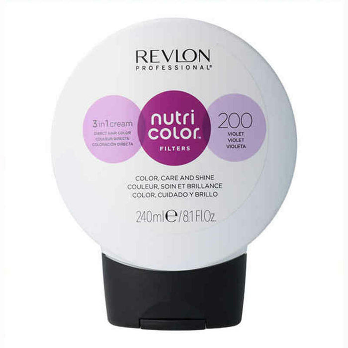 Vopsea Permanentă Nutri Color Revlon 7258709200 200 Violet (240 ml) (240 ml)