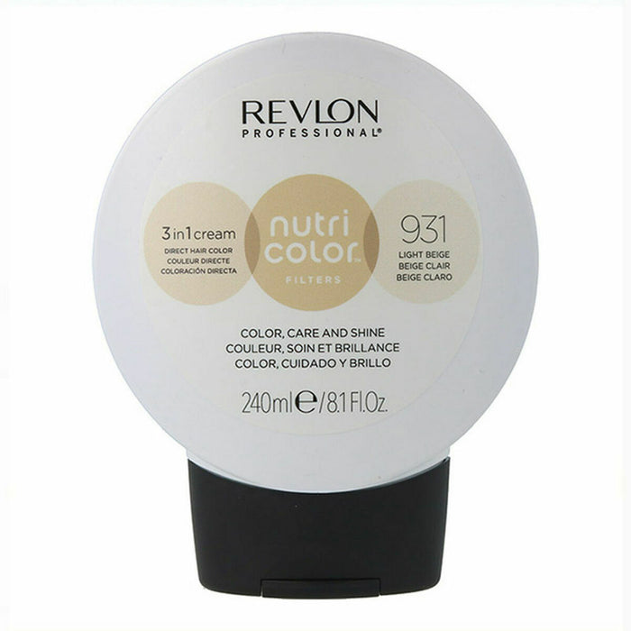 Vopsea Permanentă Nutri Color Filters Revlon Nutri Color 931 Bej 240 ml (240 ml)