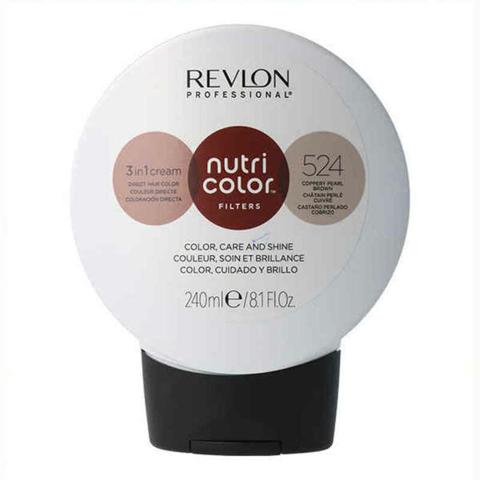 Vopsea Permanentă Nutri Color Revlon 524 Cupru Castaniu (240 ml)