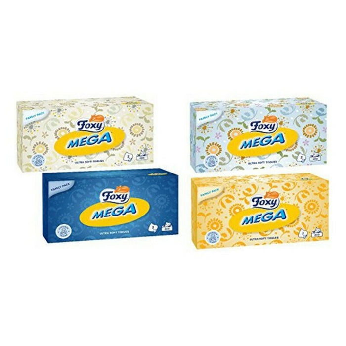 Șervețele de Hârtie Facial Mega Foxy (200 uds)