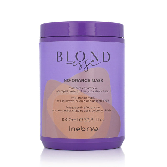 Mască Capilară Inebrya BLONDesse No-Orange Mask 1 L