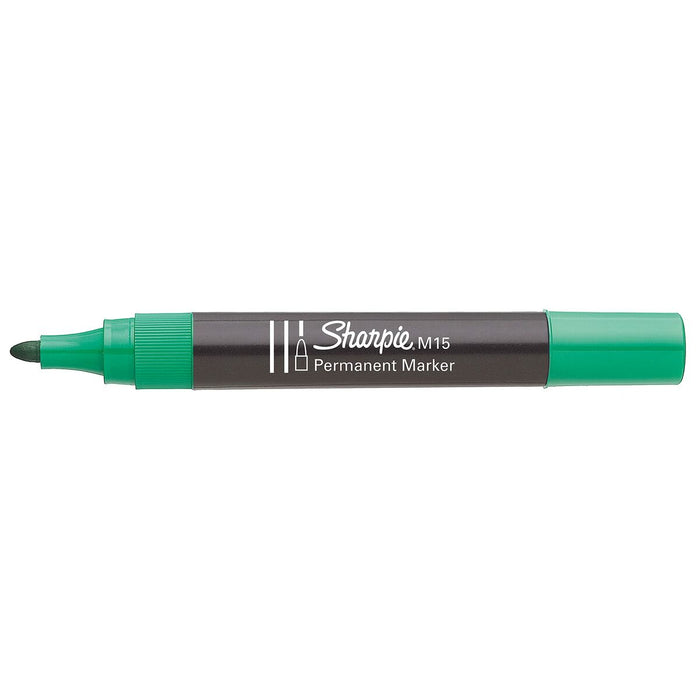 Marker permanent Sharpie M15 Verde 12 Piese