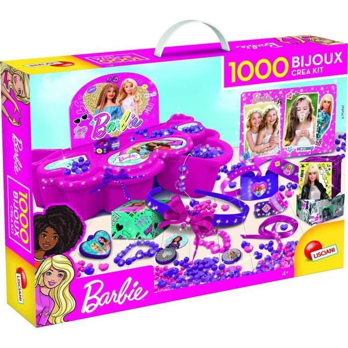 Set de Lucru Manual Lisciani Giochi Barbie 1000 Jewels (1000 Piese)