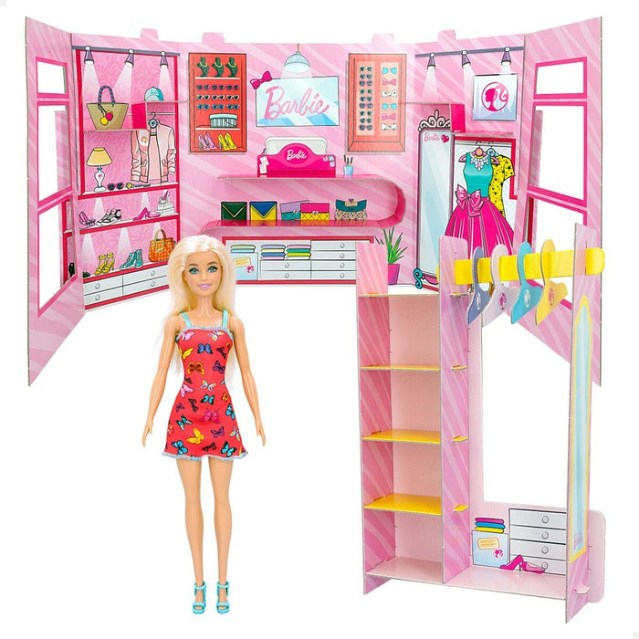 Playset Barbie Fashion Boutique 9 Piese 6,5 x 29,5 x 3,5 cm