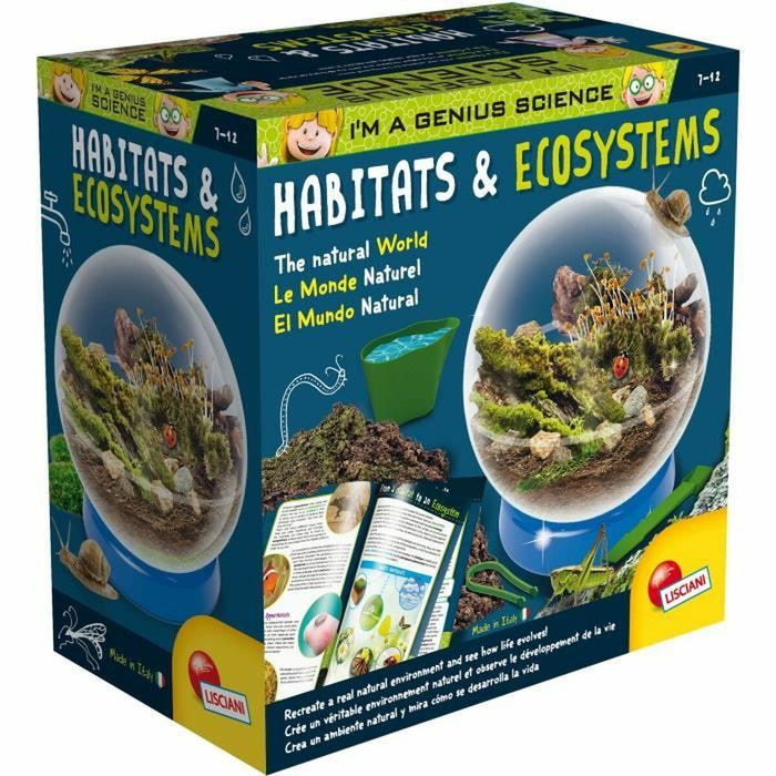Joc de știință Lisciani Giochi Habitats & Ecosystems