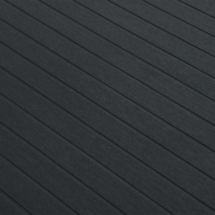 Masă de Sufragerie IPAE Progarden Indo ind012an Extensibil Antracit 220 x 90 x 72 cm