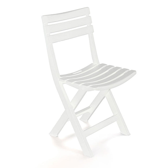 Scaunul Pliabil IPAE Progarden Birki bir80cbi Alb 44 x 41 x 78 cm