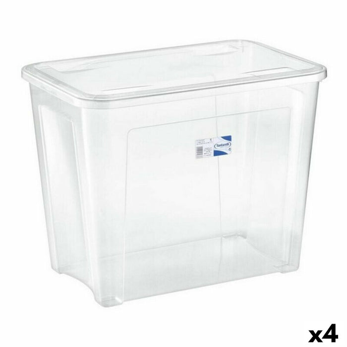 Cutie de depozitare cu capac Combi Tontarelli 8035655000EAN 67 L 59 x 39 x 46 cm (4 Unități)