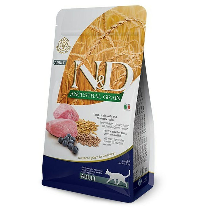 Mâncare pentru pisici Farmina N&D Adult Afine Carne de oaie 1,5 Kg