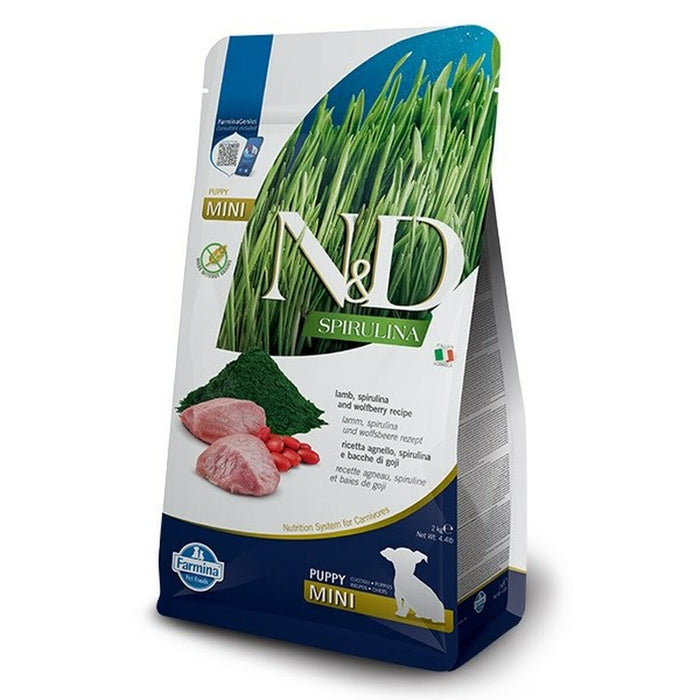 Nutreț Farmina N&D Spirulină Copil/Junior Carne de oaie 2 Kg