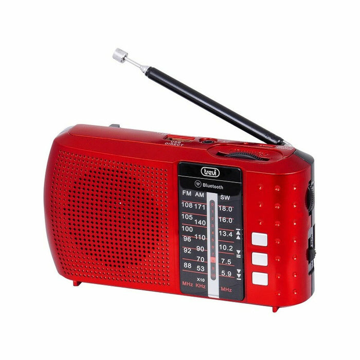 Radio Portabil Bluetooth Trevi RA 7F20 BT Roșu FM/AM/SW