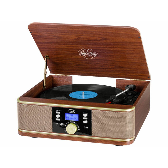 CD Player Trevi TT 1042 DAB Stereo Bluetooth USB Aux-in