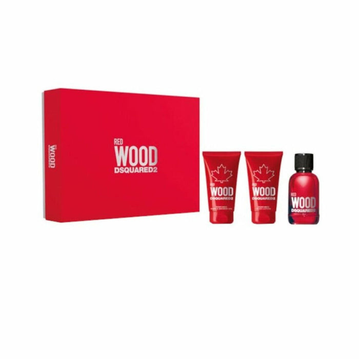 Set de Parfum Femei Dsquared2 Red Wood (3 pcs)