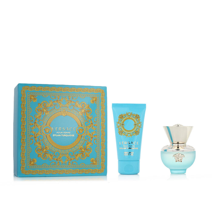 Set de Parfum Femei Versace EDT Dylan Turquoise 2 Piese