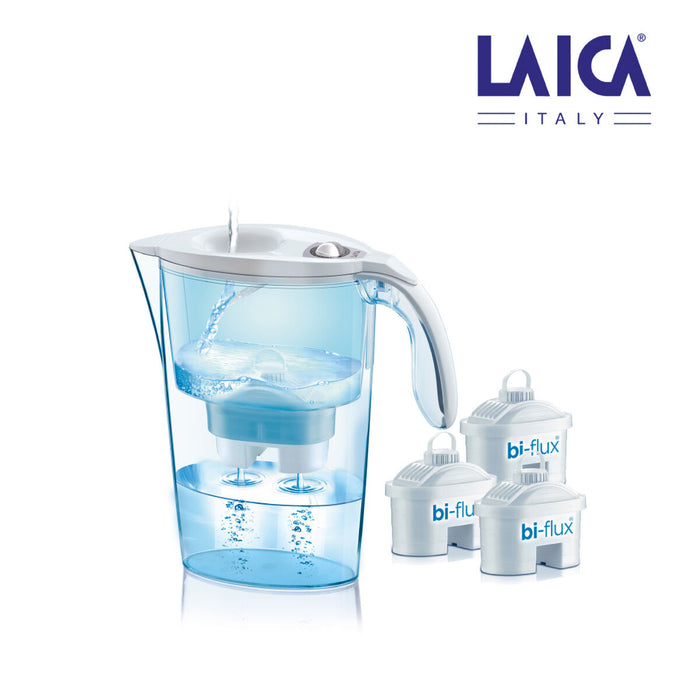 Carafă Filtrantă LAICA J9047W2 Alb Pack Filtre x 3