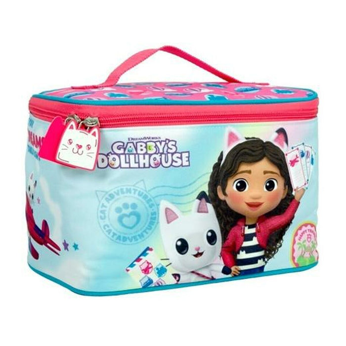 Geantă Termoizolantă pentru Gustări Gabby's Dollhouse Multicolor 15 x 23 x 15 cm