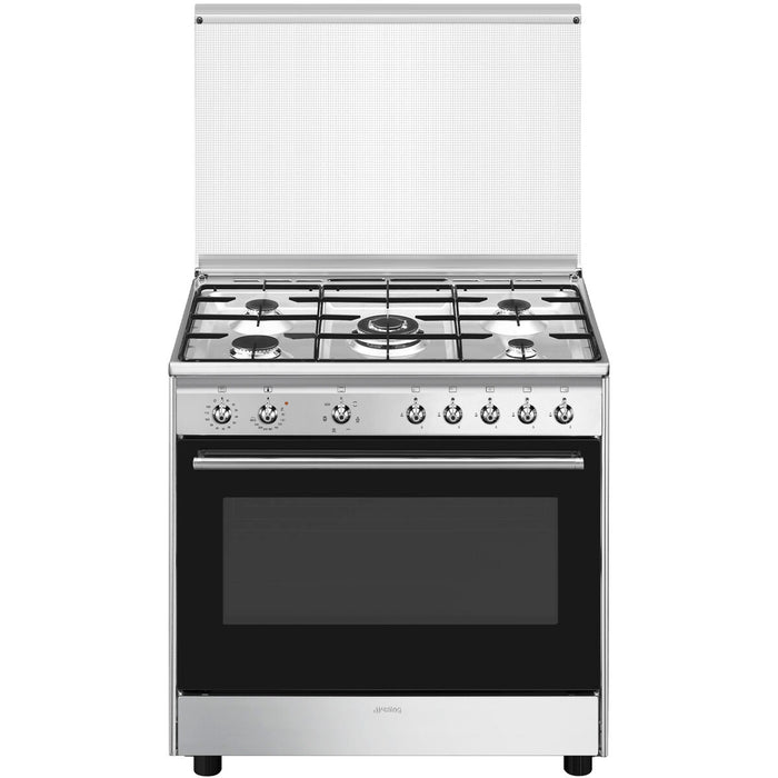 Plită cu Gaz Smeg CX91GM Oțel 3200 W