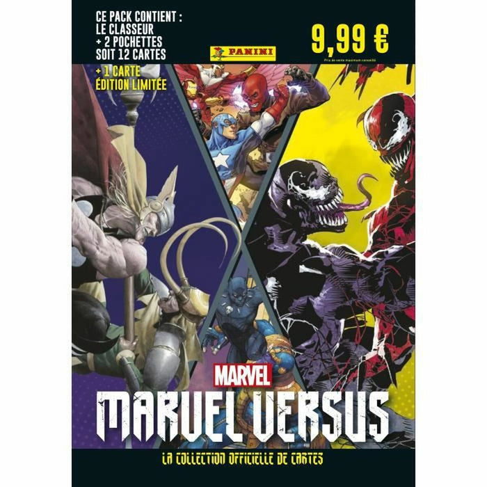 Album Marvel Versus Joc de Cărți Articole de colecție 2 plicuri