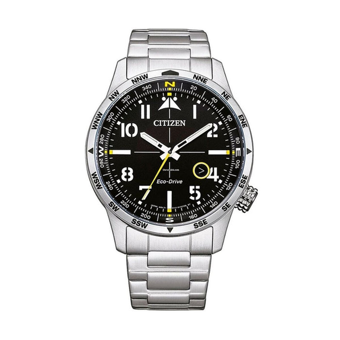 Ceas Bărbați Citizen BM7550-87E Negru Argintiu