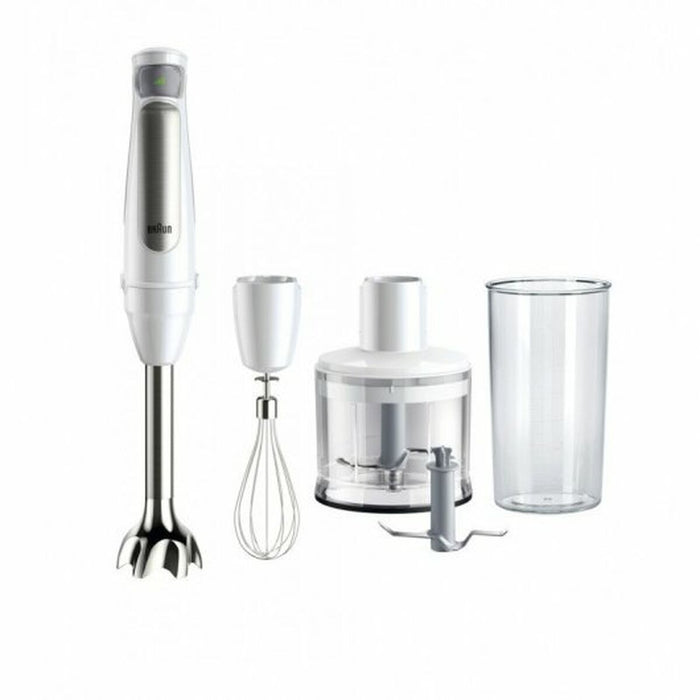 Mixer Manual Multifuncțional cu Accesorii Braun MQ7035IWH Alb 1000 W