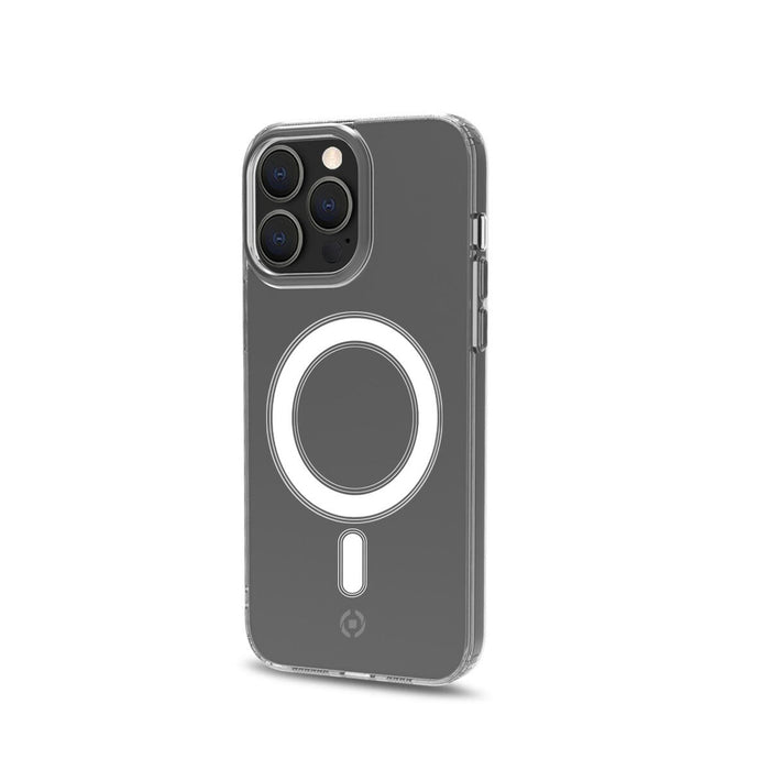 Husă pentru Mobil Celly iPhone 14 Pro Negru Transparent Alb