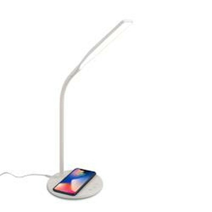 Lampă LED cu Încărcător fără fir pentru Smartphone-uri Celly WLLIGHT10WWH