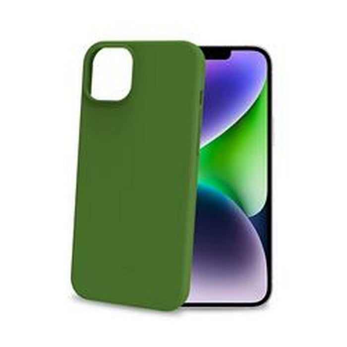 Husă pentru Mobil Celly iPhone 15 Plus Verde