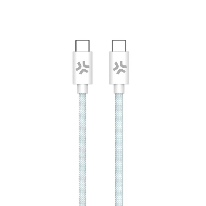 Cablu USB-C Celly USBCUSBCCOTTLB Albastru 1,5 m