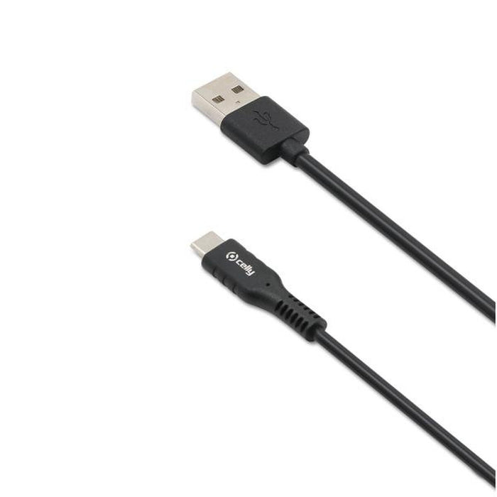 Cablu USB-C la USB Celly USB-C3MBK Negru 3 m