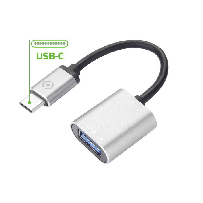 Cablu USB A la USB C Celly PROUSBCUSBDS Argintiu
